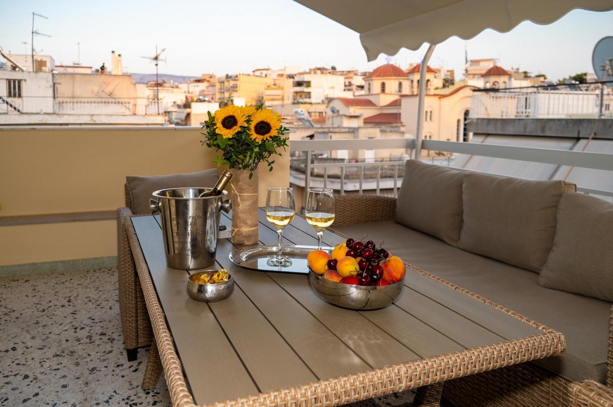 Acropolis Terrace View Apartment 雅典 外观 照片