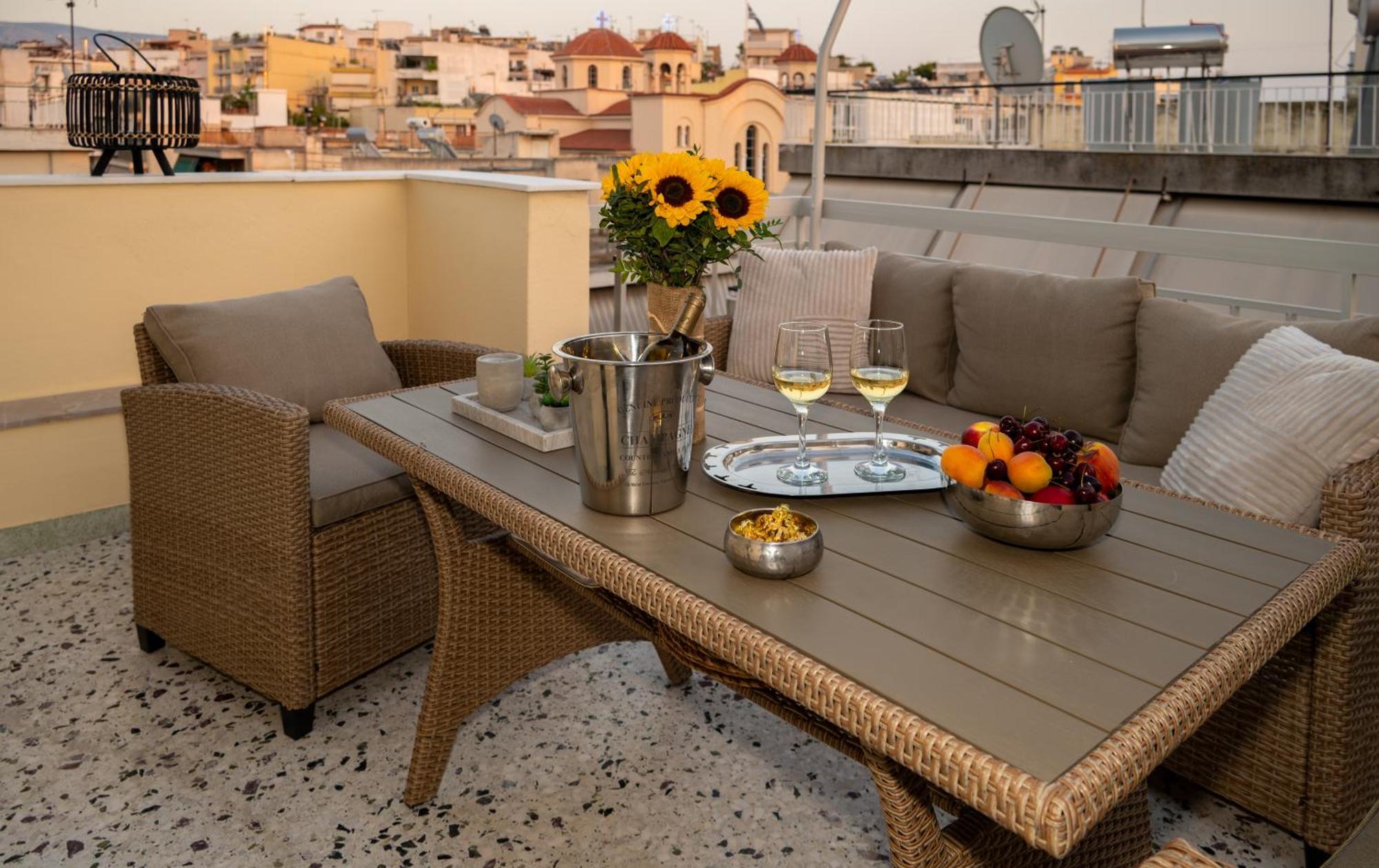 Acropolis Terrace View Apartment 雅典 外观 照片